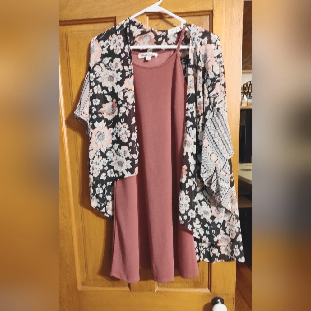 Summer dress with cover up